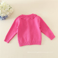 New style/items/designs of kids sweater childern's sweater kids /girls red cardigan for girls